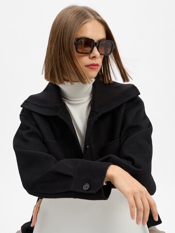 OPUS Between-season jacket 'Josia' in Black