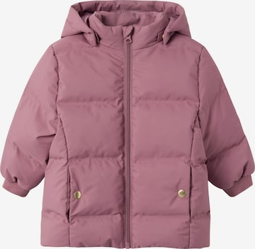 NAME IT Демисезонная куртка 'Mellow' в Ярко-розовый: спереди