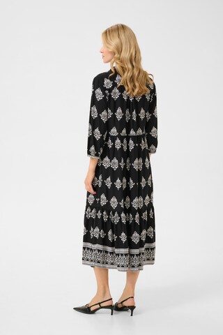 Cream Dress 'Tiah' in Black