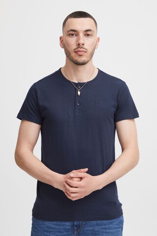 INDICODE JEANS Shirt 'Colbing' in Blauw: voorkant