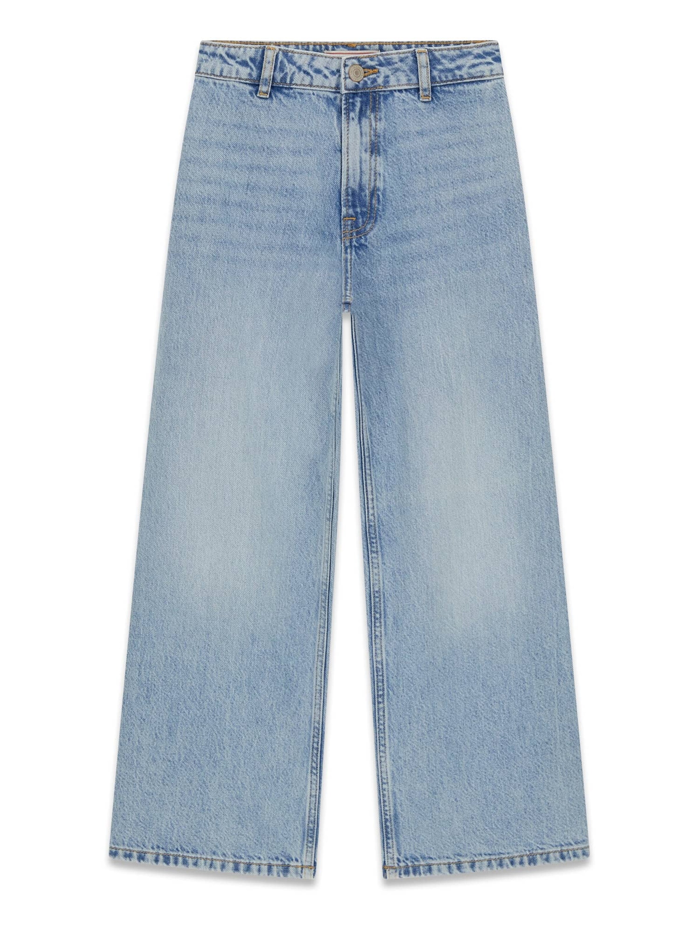 GUESS Wide Leg Jeans in Blau: Vorderseite