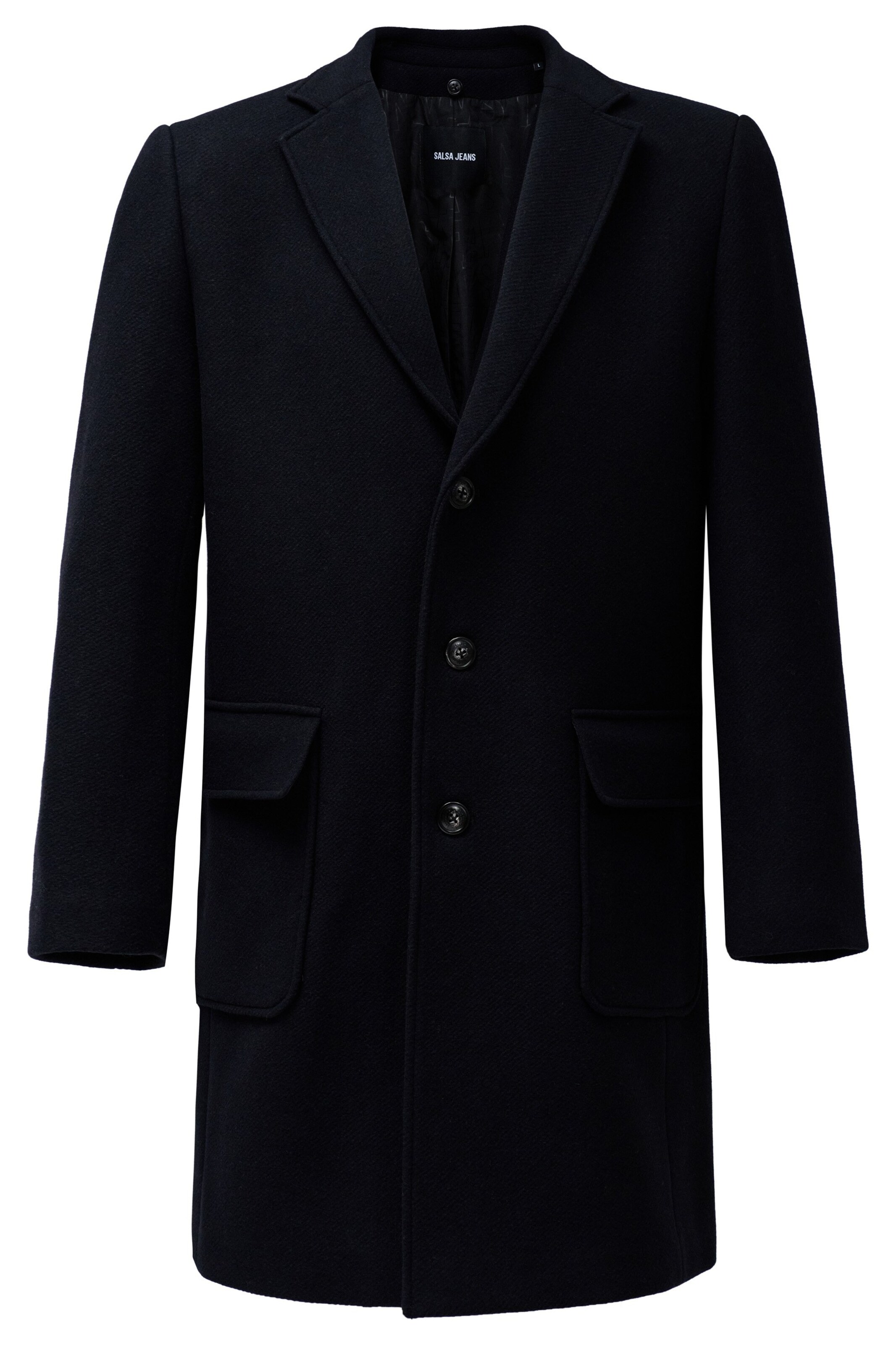 Manteau d’hiver Salsa Jeans en bleu : devant