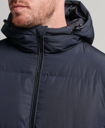 Superdry Winter Coat in Blue