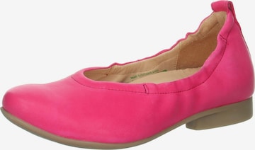 THINK! Ballet Flats in Pink: front