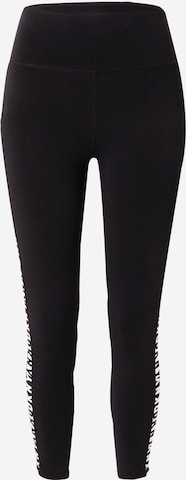 DKNY Performance Workout Pants in Black: front