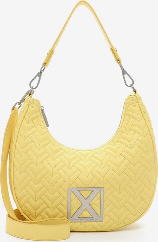 Suri Frey Shoulder Bag ' ALEXANDER ' in Yellow: front