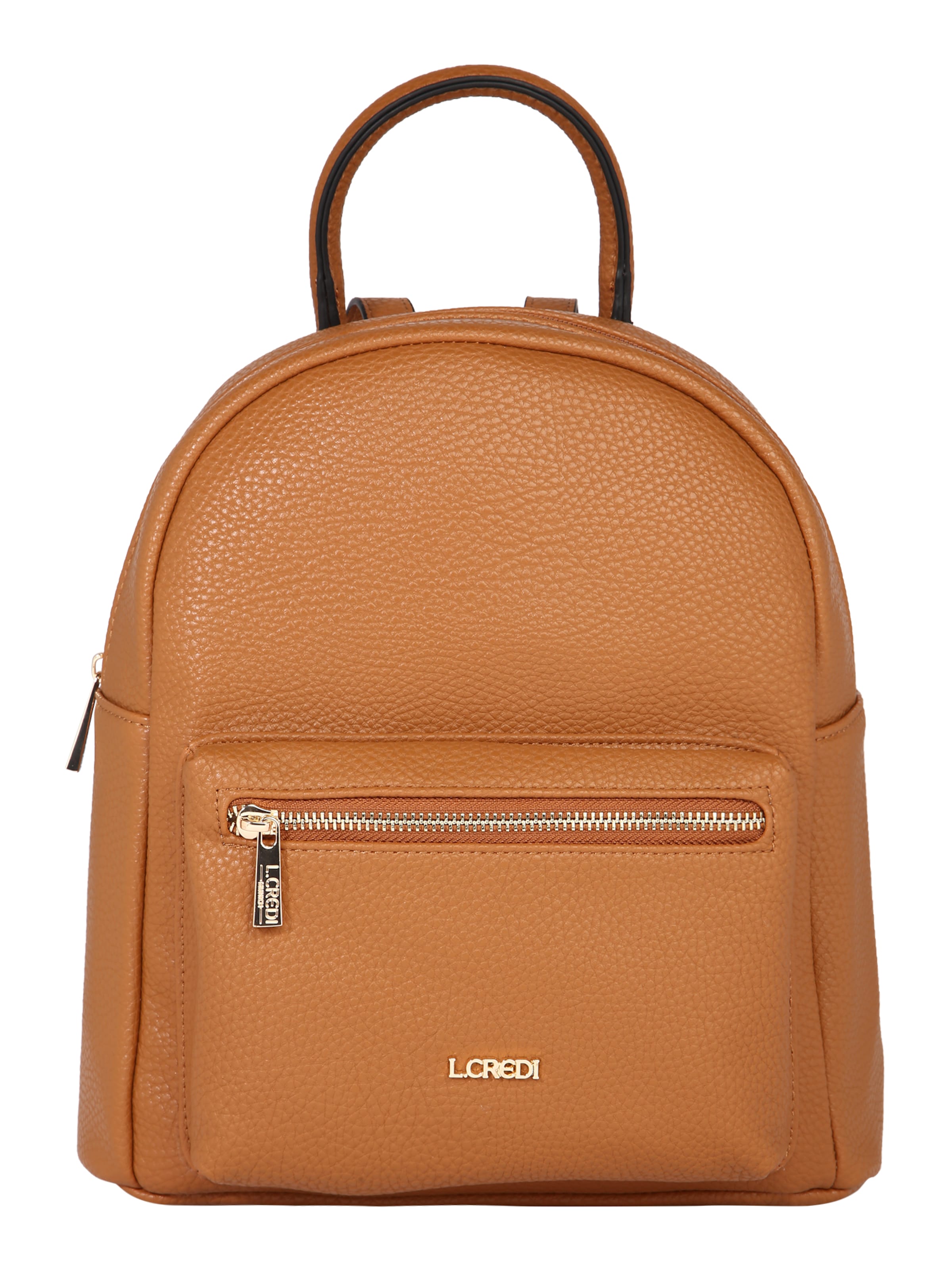 Sac à dos 'Budapest' L.CREDI en marron : devant