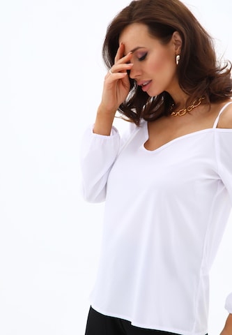 Awesome Apparel Blouse in White