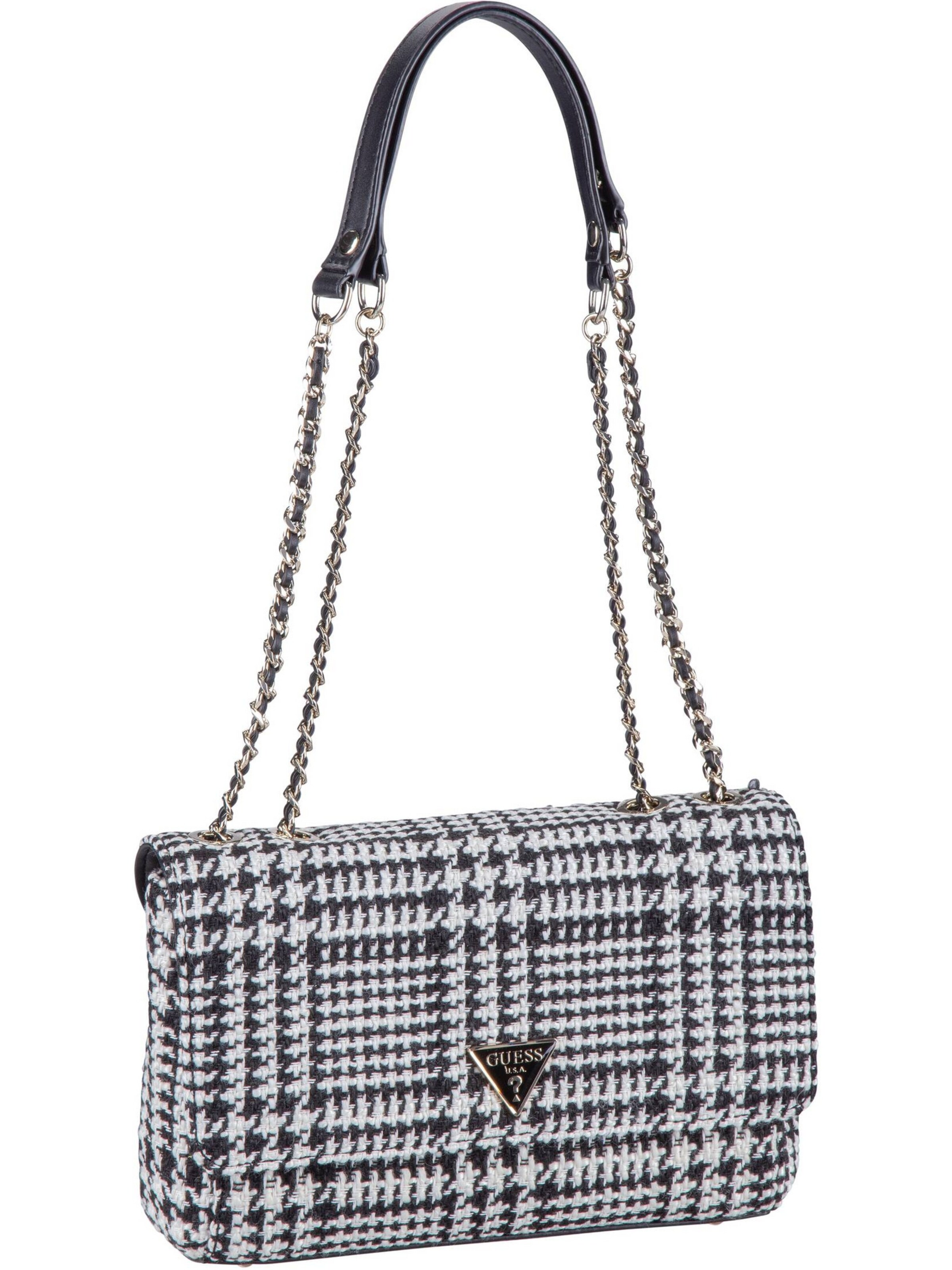handtasche guess silber