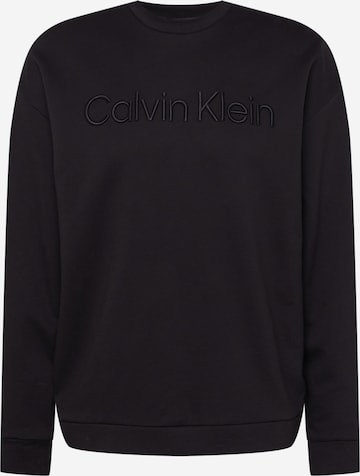 Calvin Klein Sweatshirt in Black: front