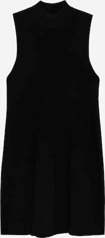 MANGO Knit dress 'SESETE' in Black: front