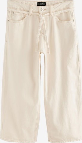Next Loosefit Farkut värissä beige: etupuoli