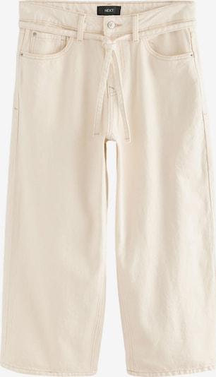 Džinsai iš Next, spalva – nebalintos drobės spalva, Prekių apžvalga