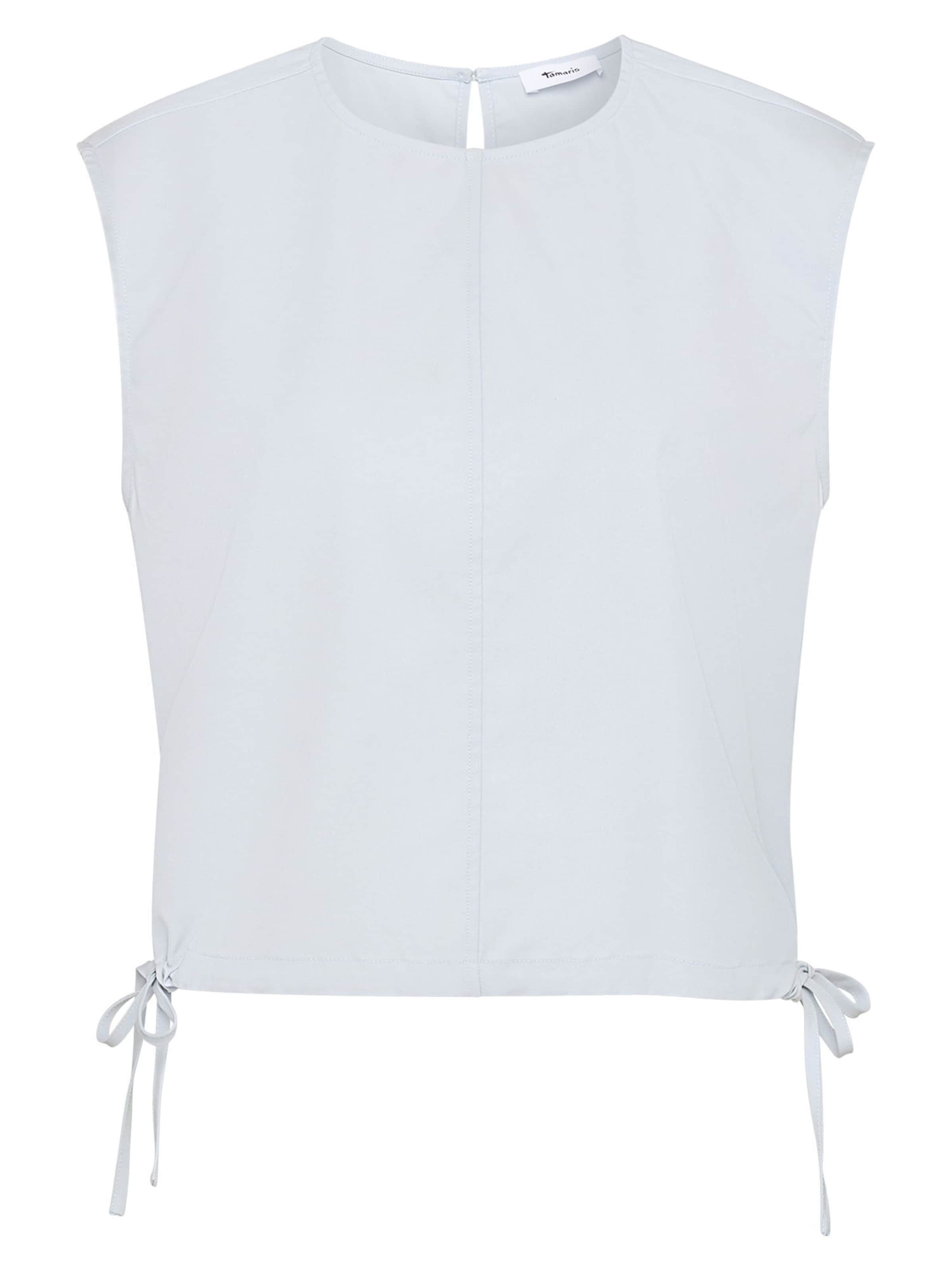 Tamaris Bluse in Blau: Vorderseite