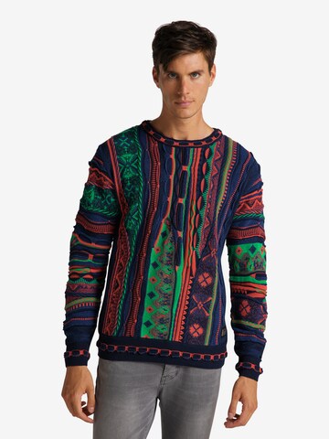 Carlo Colucci Sweater ' Confalonieri ' in Mixed colors: front