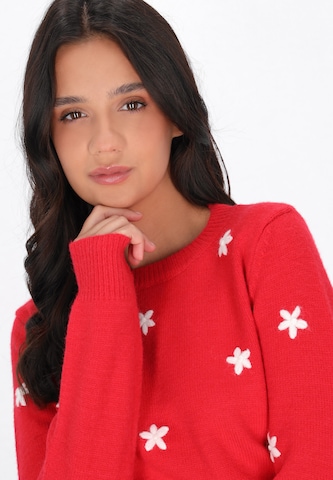 MYMO - Pullover em vermelho
