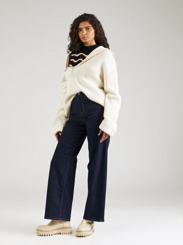 ONLY Wide Leg Jeans 'ONLHOPE' in Blau