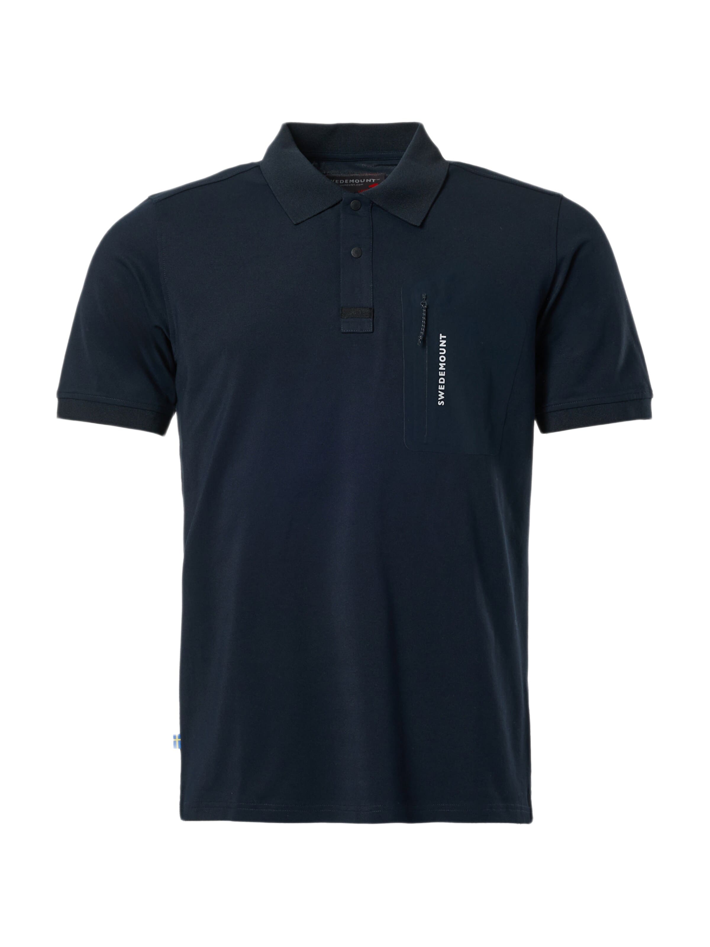 SWEDEMOUNT - Camiseta 'Lofoten' en azul: frente
