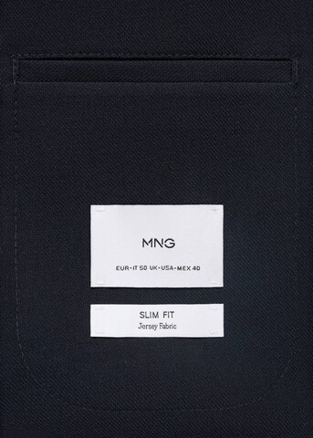 MANGO MAN Slim fit Suit Jacket 'Verner' in Blue