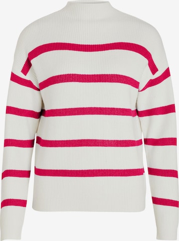 VILA Sweater in White: front