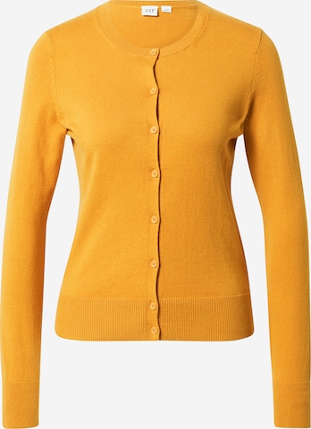 Cardigan 'Cardi' GAP en jaune : devant