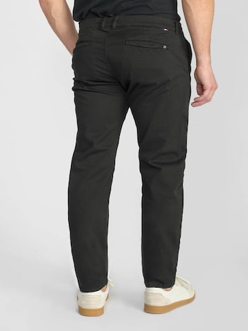 Le Temps Des Cerises Slimfit Chino 'Cesar' in Zwart