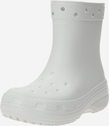 Crocs Rubber Boots in Grey: front