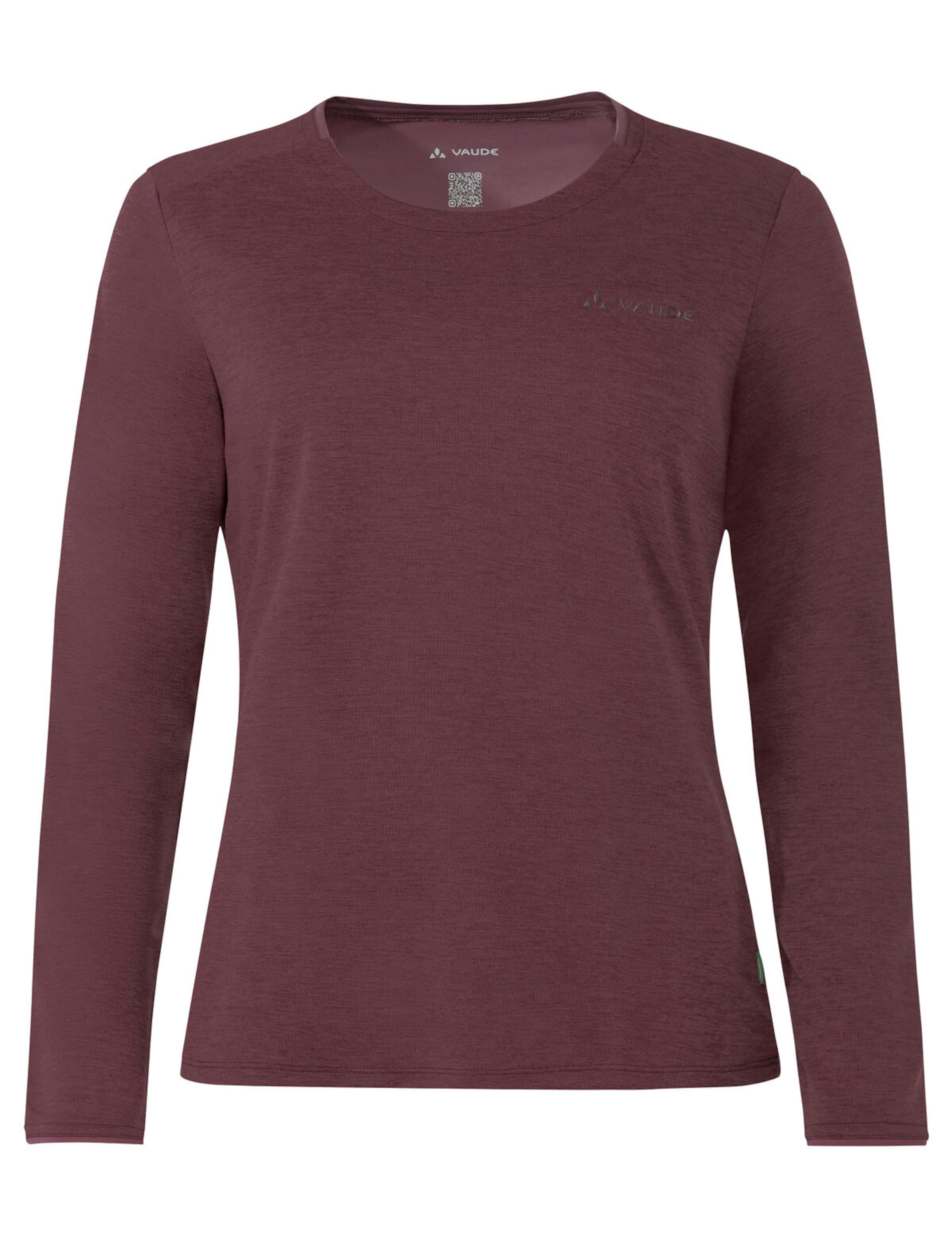 VAUDE Funktionsshirt 'Essential' in Rot: Vorderseite
