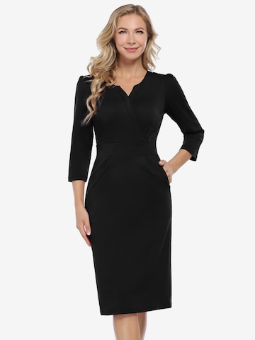 Yesfashion Kleid in Schwarz