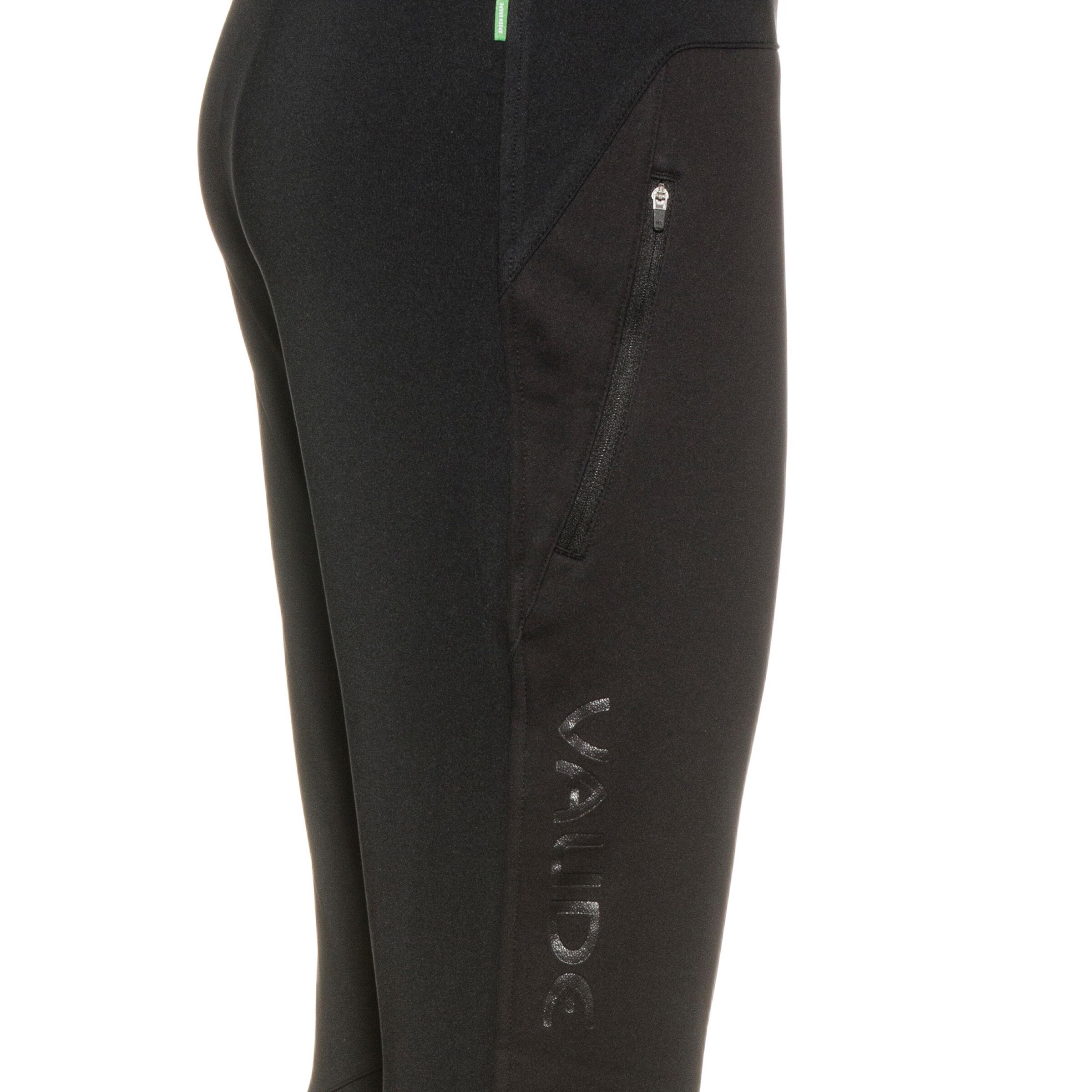 VAUDE Slimfit Putdoorhose 'Wintry V' in Schwarz