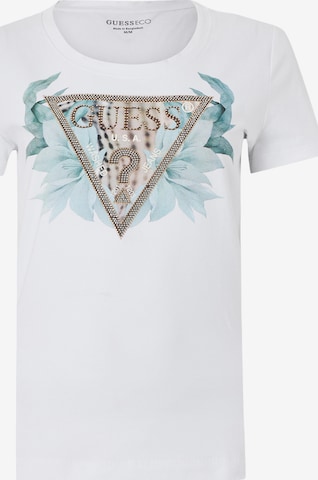 balta GUESS Marškinėliai: priekis