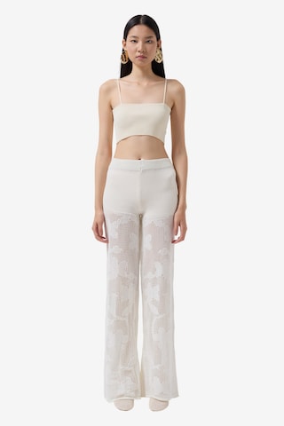 Pantalon WOMAN VISION en beige : devant