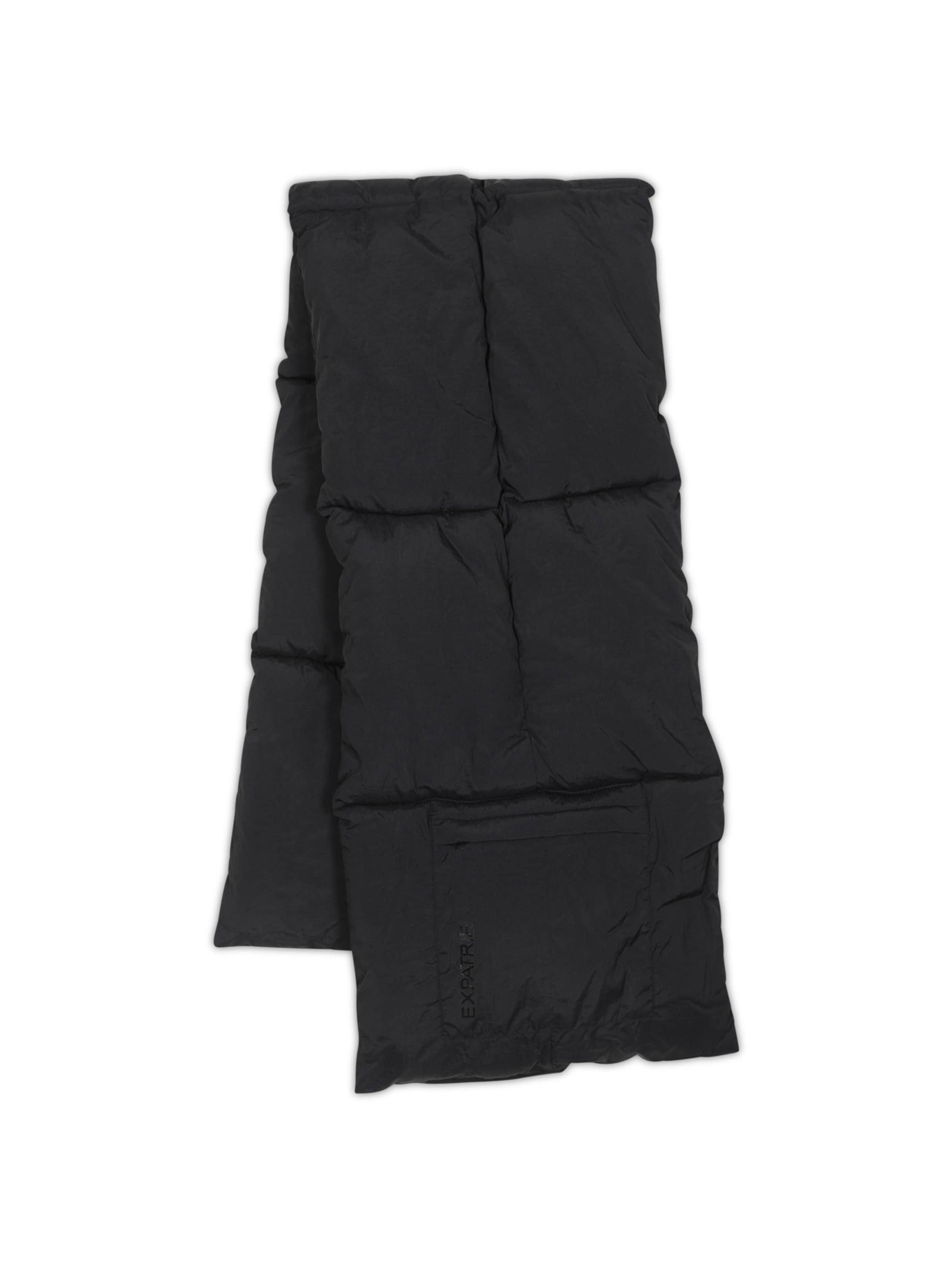 Écharpe 'Sally' Expatrié en noir : devant