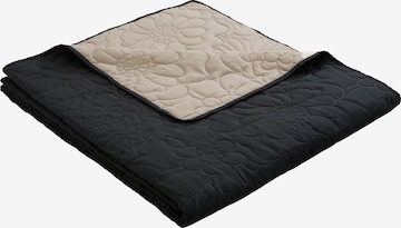MY HOME Blankets in Black: front