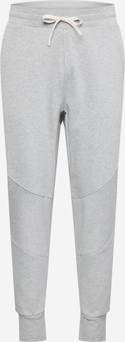ADIDAS PERFORMANCE Workout Pants in Grey: front