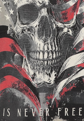 Maglietta 'KLFreedoom' di Key Largo in verde