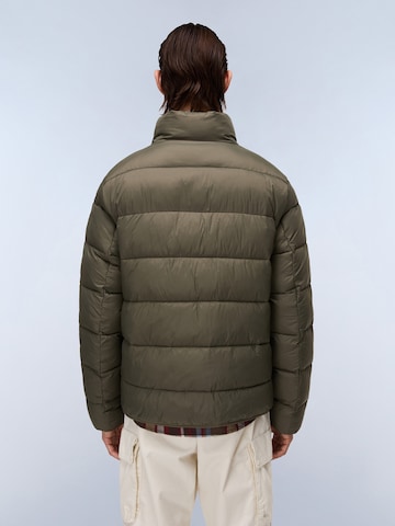 NAPAPIJRI Talvejope 'A-MONATE', värv roheline: tagant vaates