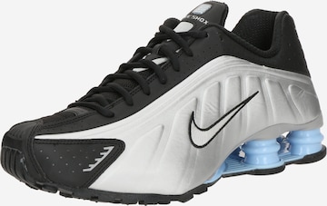 Baskets basses 'SHOX R4' Nike Sportswear en argent : devant