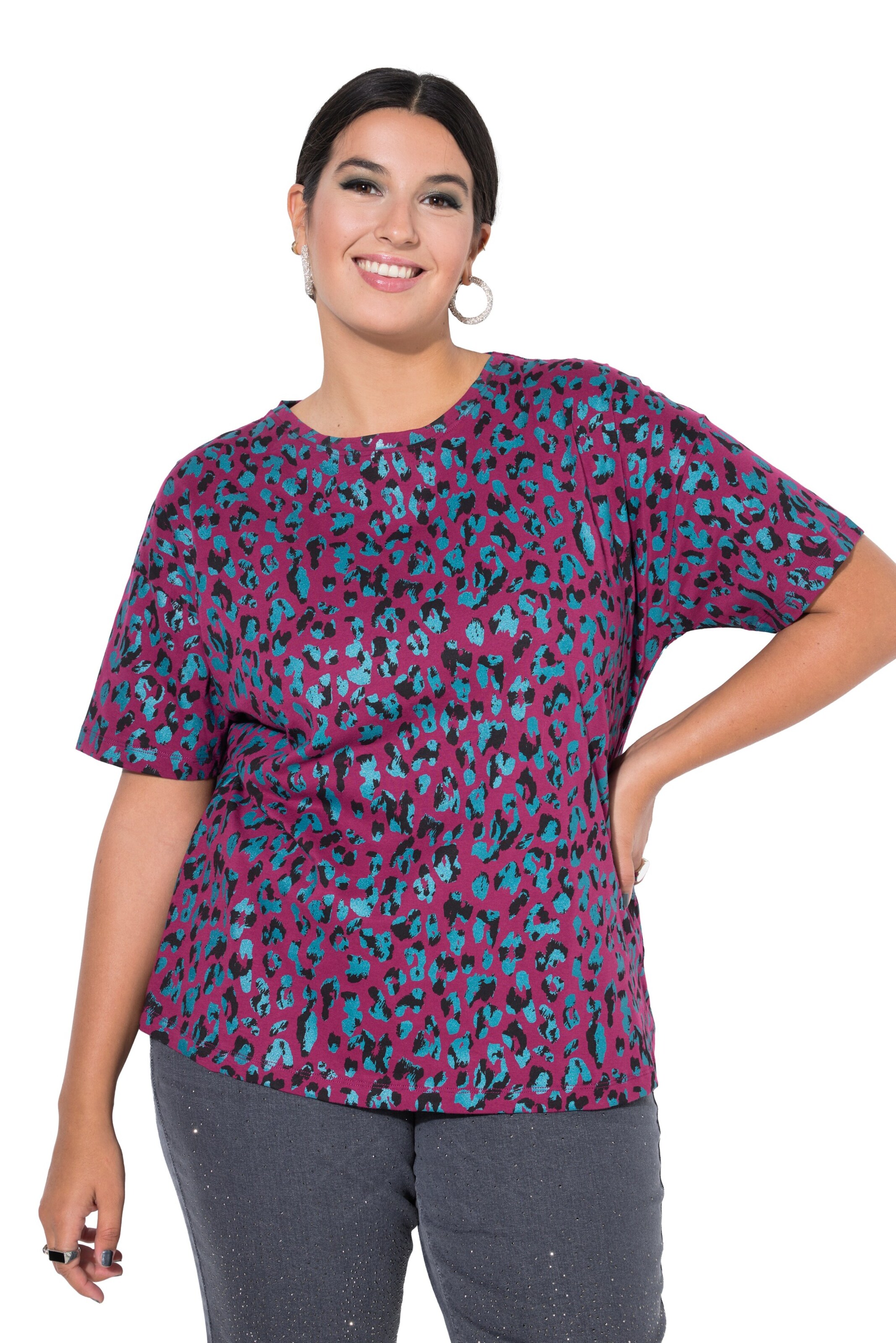 Studio Untold Shirt in Lila: voorkant