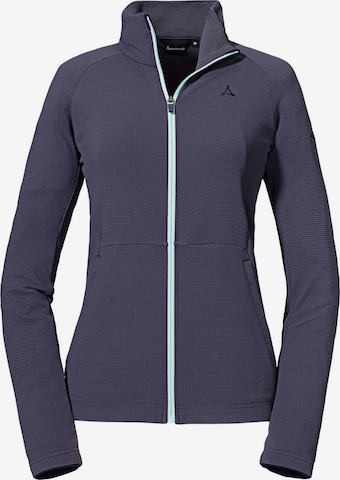 Giacca di pile funzionale 'Schiara' di Schöffel in blu: frontale