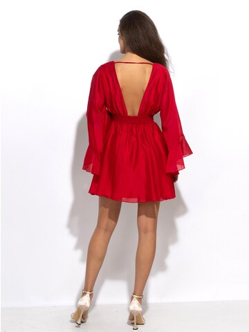 JIORO Kleid 'ESSENTIALS' in Rot