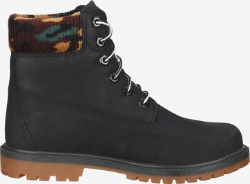 TIMBERLAND Lace-Up Ankle Boots in Black