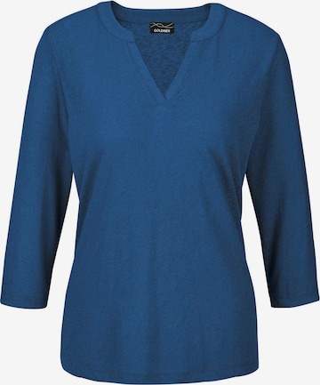 T-shirt Goldner en bleu : devant