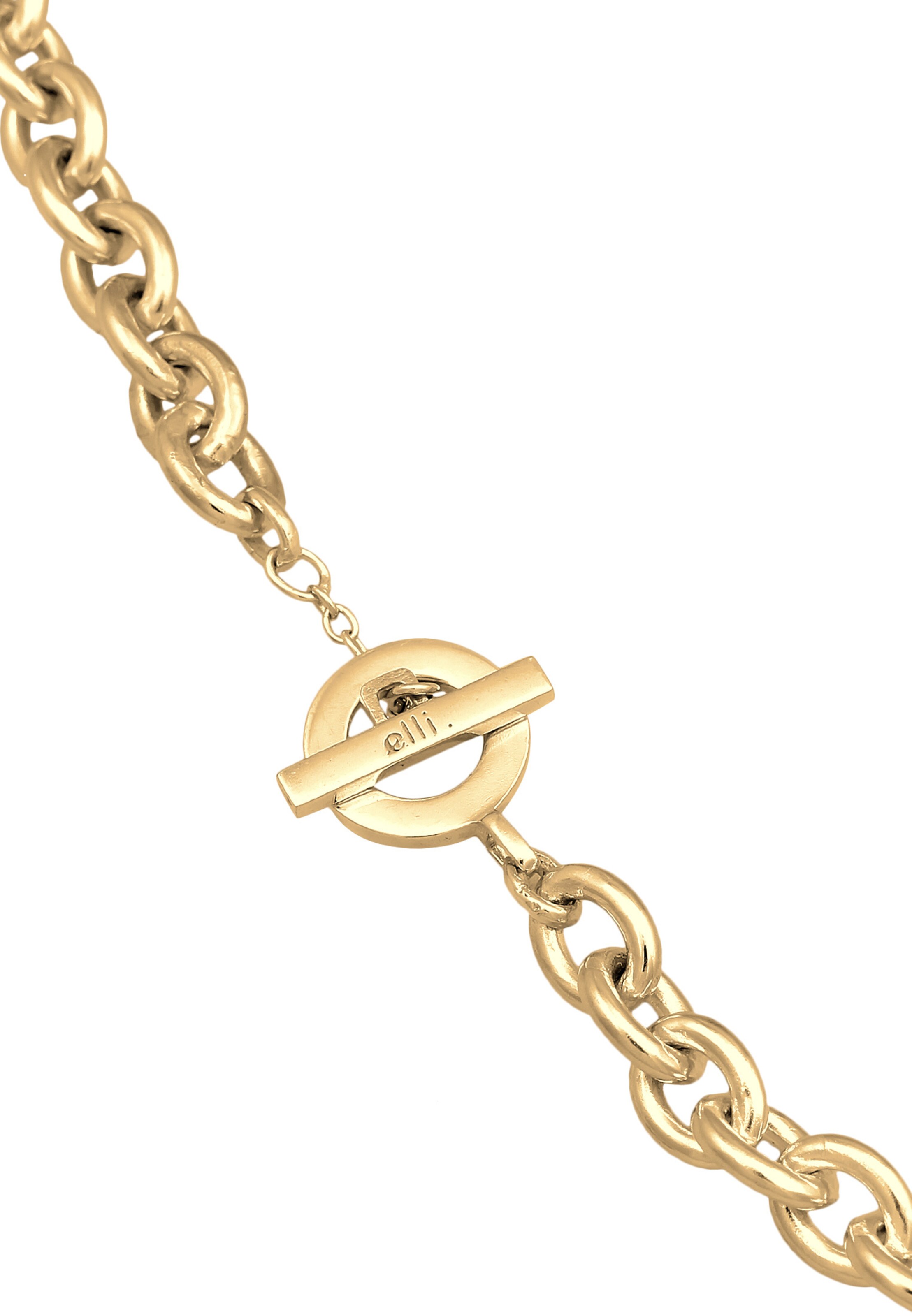ELLI PREMIUM Ketting 'Chunky' in Goud