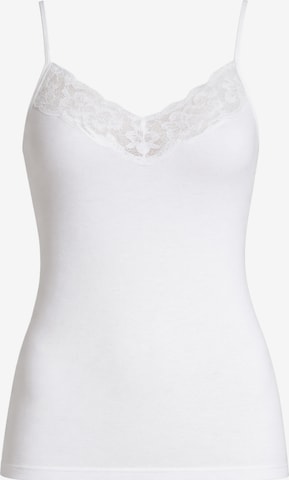Maillot de corps Blackspade en blanc : devant