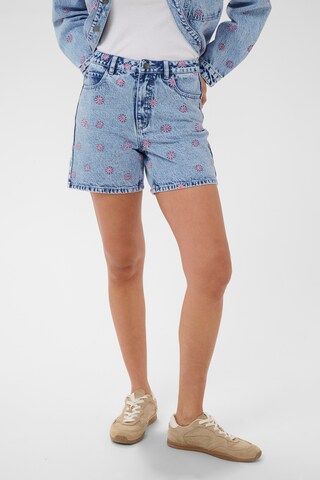 Kaffe Loosefit Jeans 'KAbabena' i blå: forside