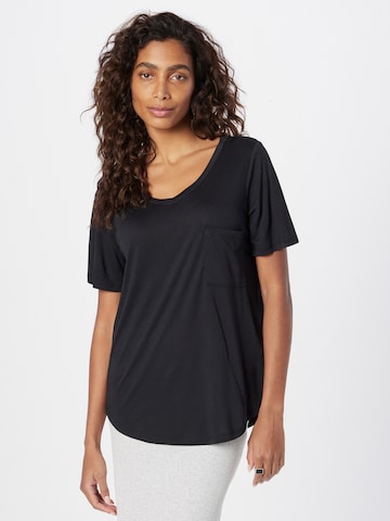Hailys T-shirt 'Nati' i svart: framsida