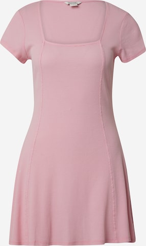 Monki Dress in Pink: front