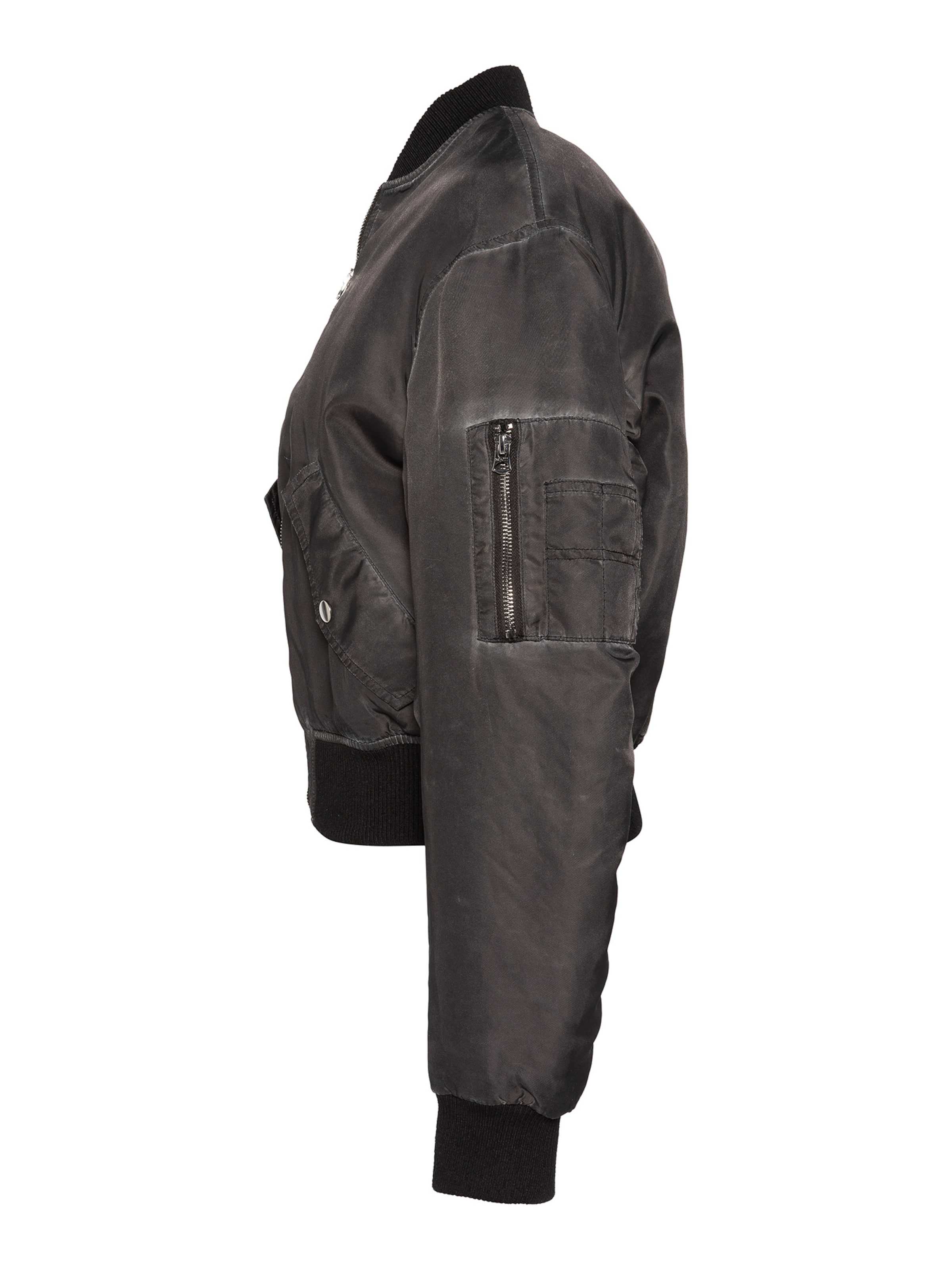 Schott NYC Between-Seasons Coat in Black