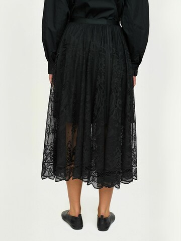 Soft Rebels - Falda ' SRZarian ' en negro: atrás